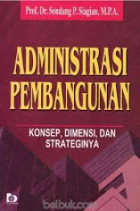 Image of ADMINISTRASI PEMBANGUNAN