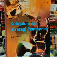 Image of KEBIJAKAN DAN STRATEGI PEMASARAN